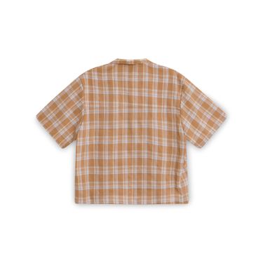 Brown Plaid Summer Shirt