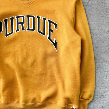 1990s Russell Purdue Gold Crewneck