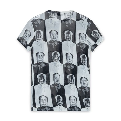 Vivienne Tam 1995 Mao Pop Art Mesh T-Shirt