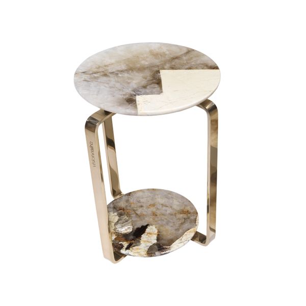 Button Circular Table by Alessandro La Spada