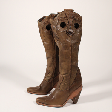 Vintage Dior Cowboy Boots 