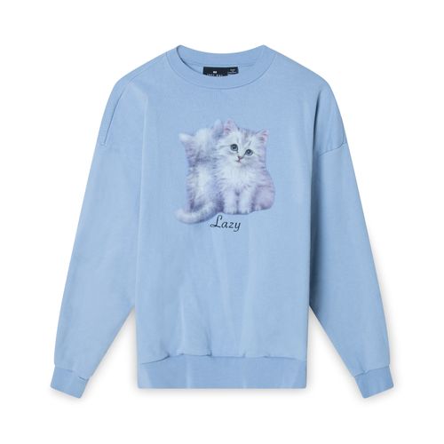 Lazy Oaf Lavender Kitten Sweater