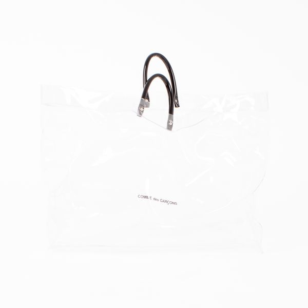 Comme Des Garcons Oversized PVC Bag