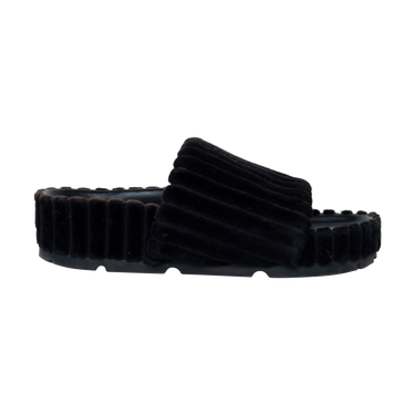 Céline Black Velvet Slides