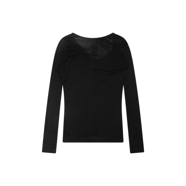 Rick Owens Black Long Sleeve Shirt