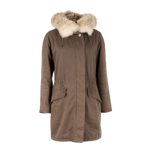 Yves Salomon Army Fur Lined Parka