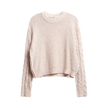 Acne Cream Knit Sweater