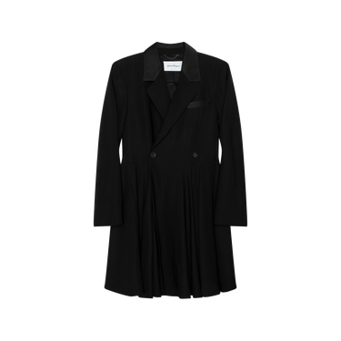 Salvatore Ferragamo Black Double Breasted Dress