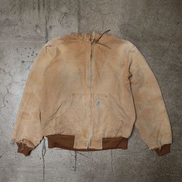 Vintage Carhartt Tan Hooded Jacket