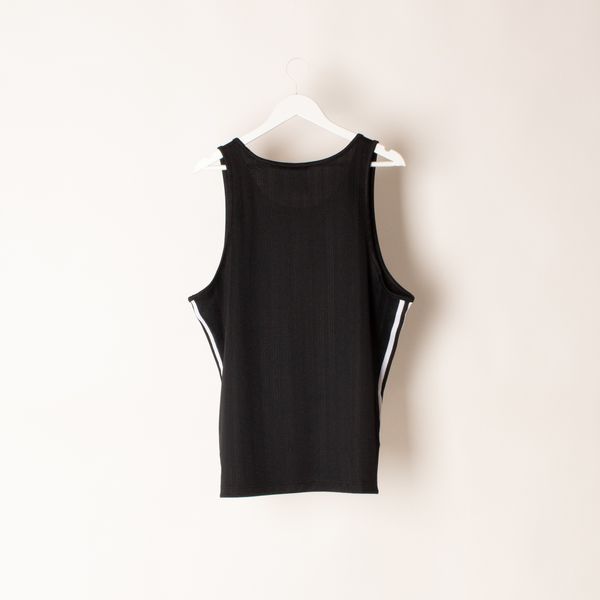 Adidas Adicolor Soccer Tank In Black