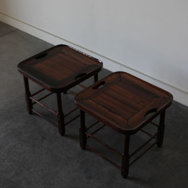 "Magrini" Stools by Sergio Rodrigues for Oca, Brazil, 1963