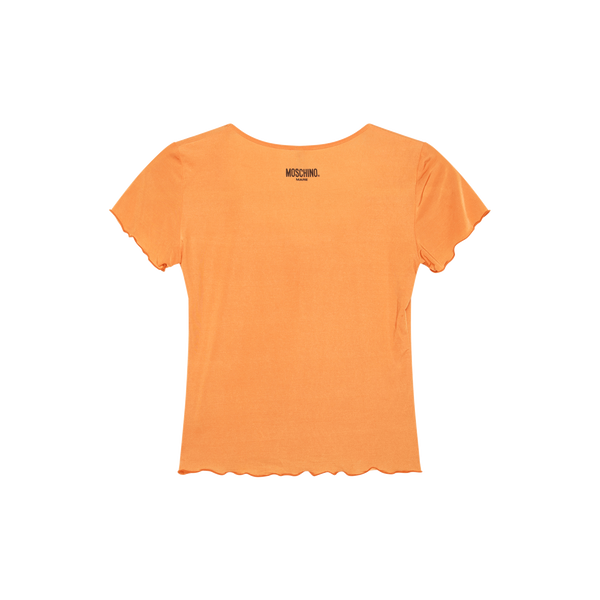 Moschino Mare Orange Baby Tee