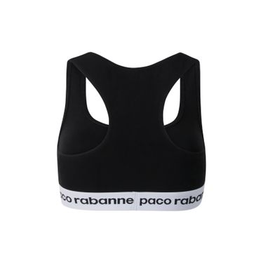 Paco Rabanne Logo Sports Bra