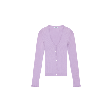 Cheap and Chic by Moschino Purple Cardigan