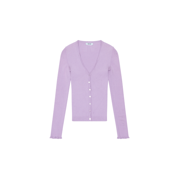 Cheap and Chic by Moschino Purple Cardigan