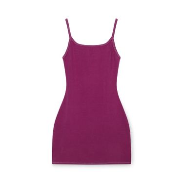 Women Seamless Long Cami Mini Dress Camisole Tank Top Slip