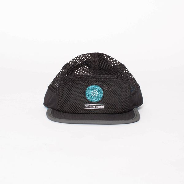 Ciele Athletics Run The World Black Mesh Hat