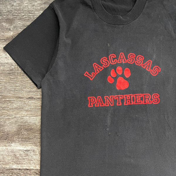 1990s Lascassas Panthers Single Stitch Tee 