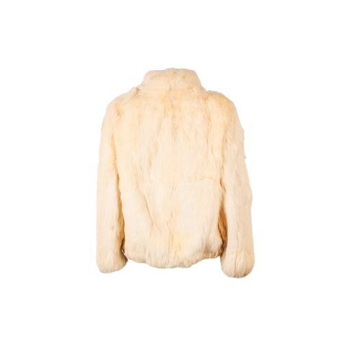 Vintage Cream Colored Fur Coat