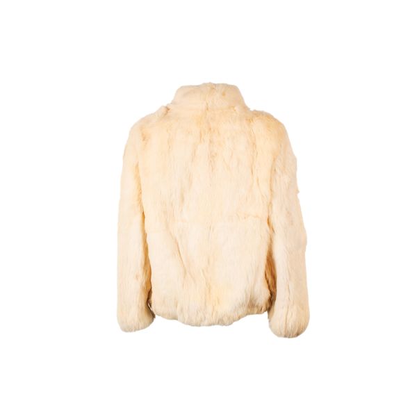 Vintage Cream Colored Fur Coat