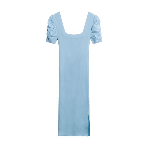 Public Habit Cindy Midi Dress in Sky Blue