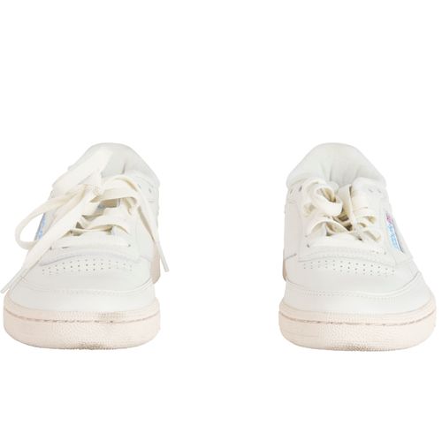 Reebok Club C 85 Sneaker- Cream/Baby Blue 