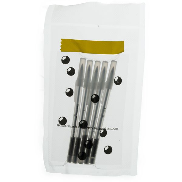 Benjamin Edgar Ball Bearing Ball-Point Bic Pen Pack