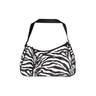 Lolita Jade Large Zebra Print Leather Handbag