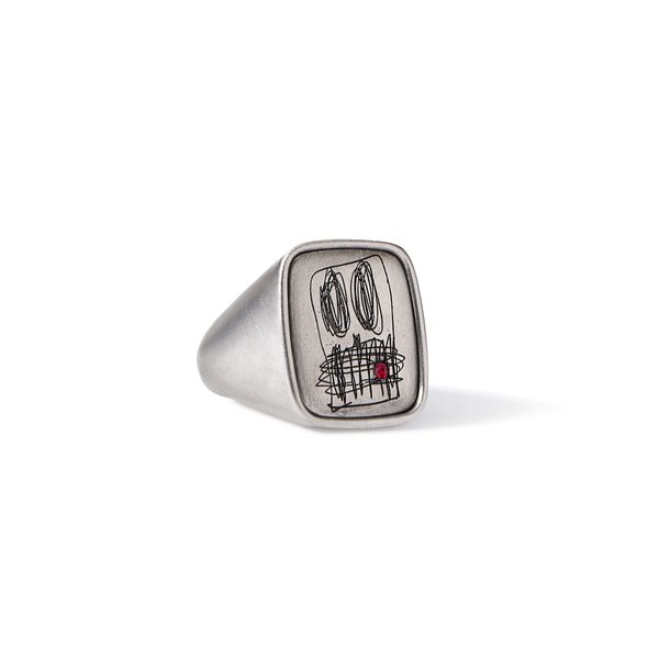 Titanium Signet Ring