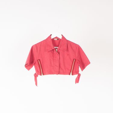 Vintage Mooks Cropped Collar Shirt