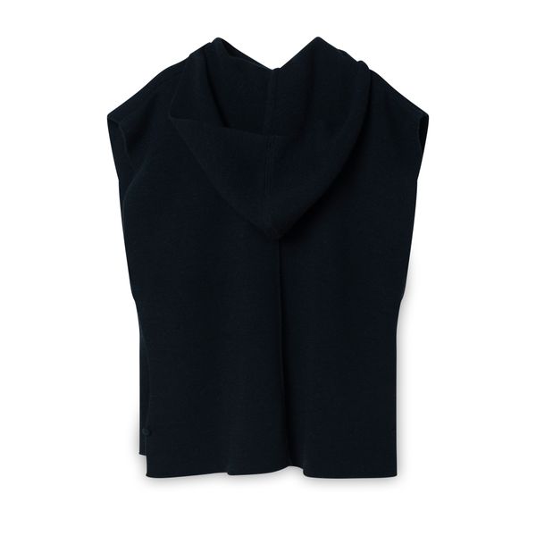 Givenchy Sleeveless Knit Hoodie