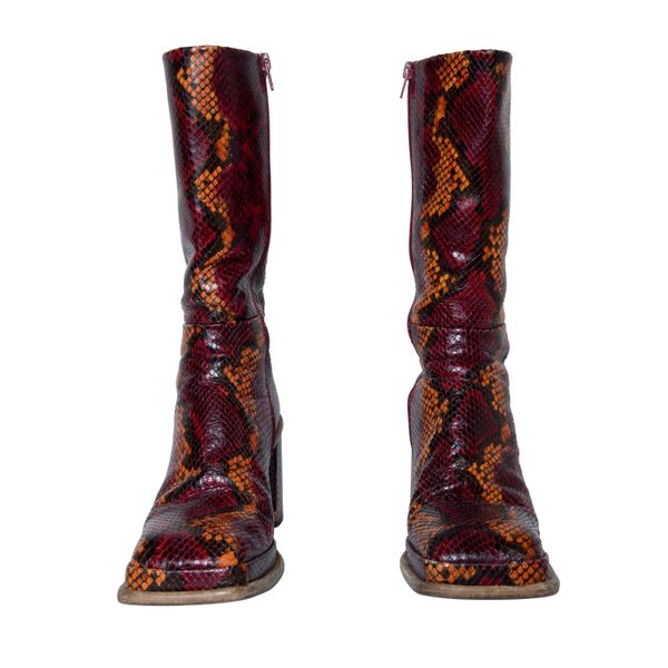 Miista Abril Red Boots
