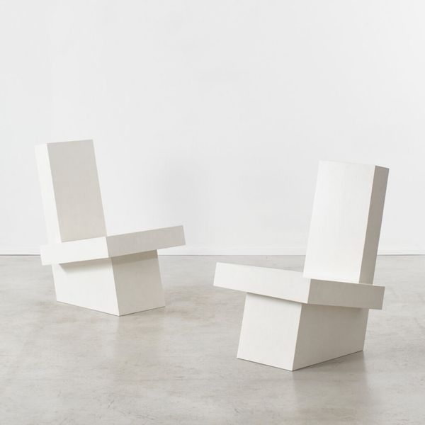 David Horan Paper Lounge Chair Béton Brut, UK, 2022