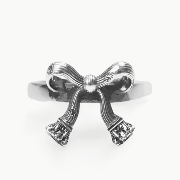 Corinthian Bow Icon Ring