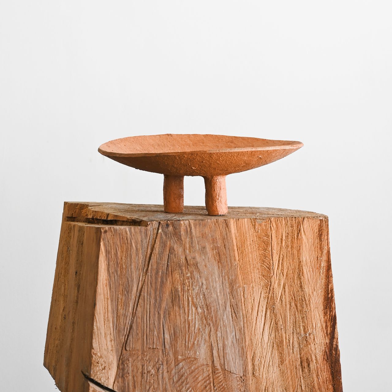 Paper Risers Terracotta Paper Mâché Riser by X Ʌ N I K Ʌ | Basic.Space