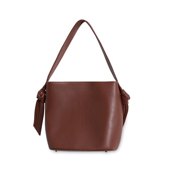 Hvisk Brown Vegan Leather Tote