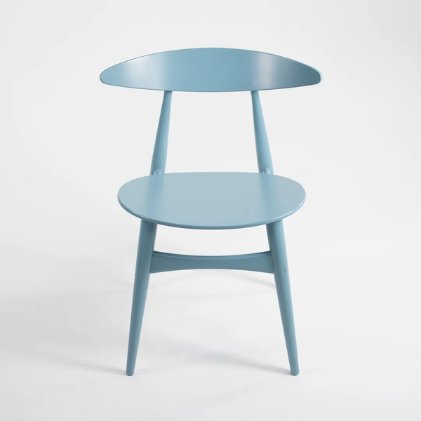 Blue Dining Chair by Hans Wegner for Carl Hansen, 2020