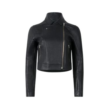 T by Alexander Wang Cropped Leather Jacket
