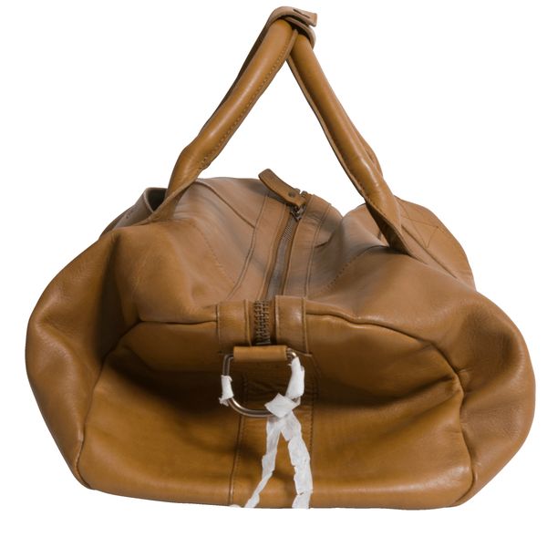 Tecovas Desert Brown Leather Duffle Bag