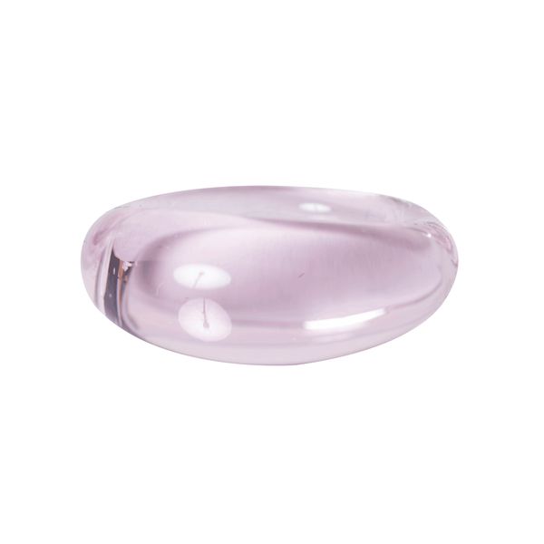 Mound Ring - Transparent Pink