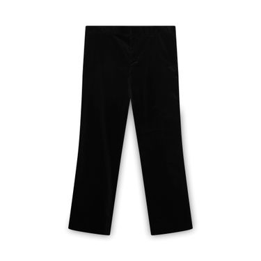 The Kooples Black Velvet Suit Pants