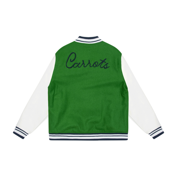 Carrots x The Hundreds Green Varsity Jacket