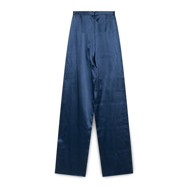 Giorgio Armani Vintage Navy Silk Trousers