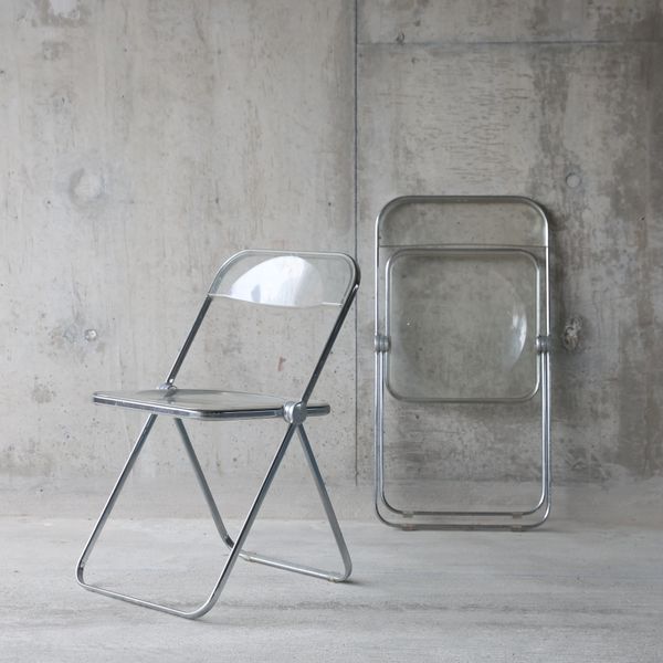 Plia Chair by Giancarlo Piretti for Castelli, 1970s