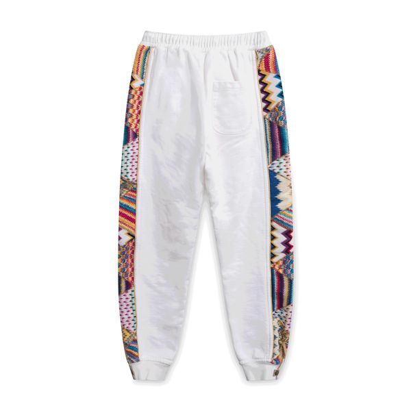 Missoni/Pigalle Embroidered White Sweatpants