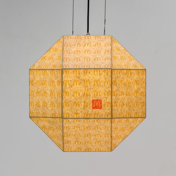 McDonald's paper bag ceiling light 9-3, 2024