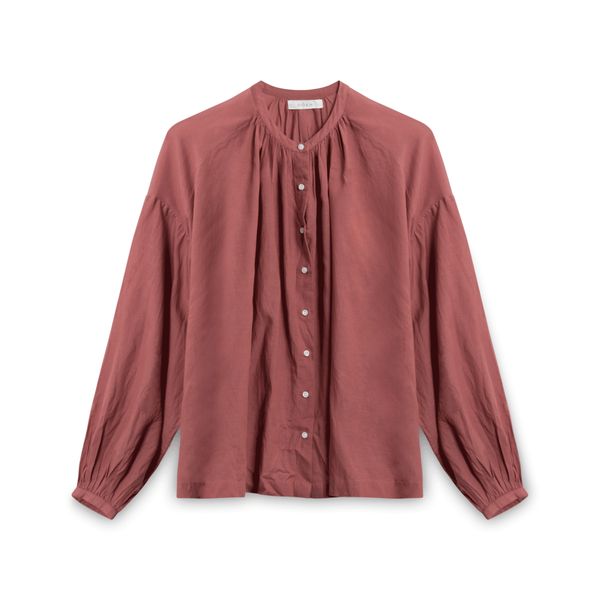 Dôen O’Keeffe Blouse in Wild Berry