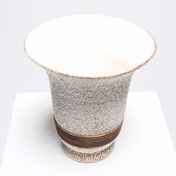 Ceramic Table Lamp by Jean Besnard, France, 1930s
