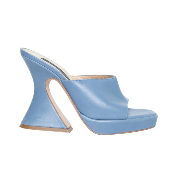 Chelsea Paris Blue Wedge Sandals