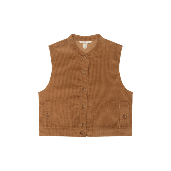 Vintage MJ Concepts in Sportswear Brown Corduroy Vest